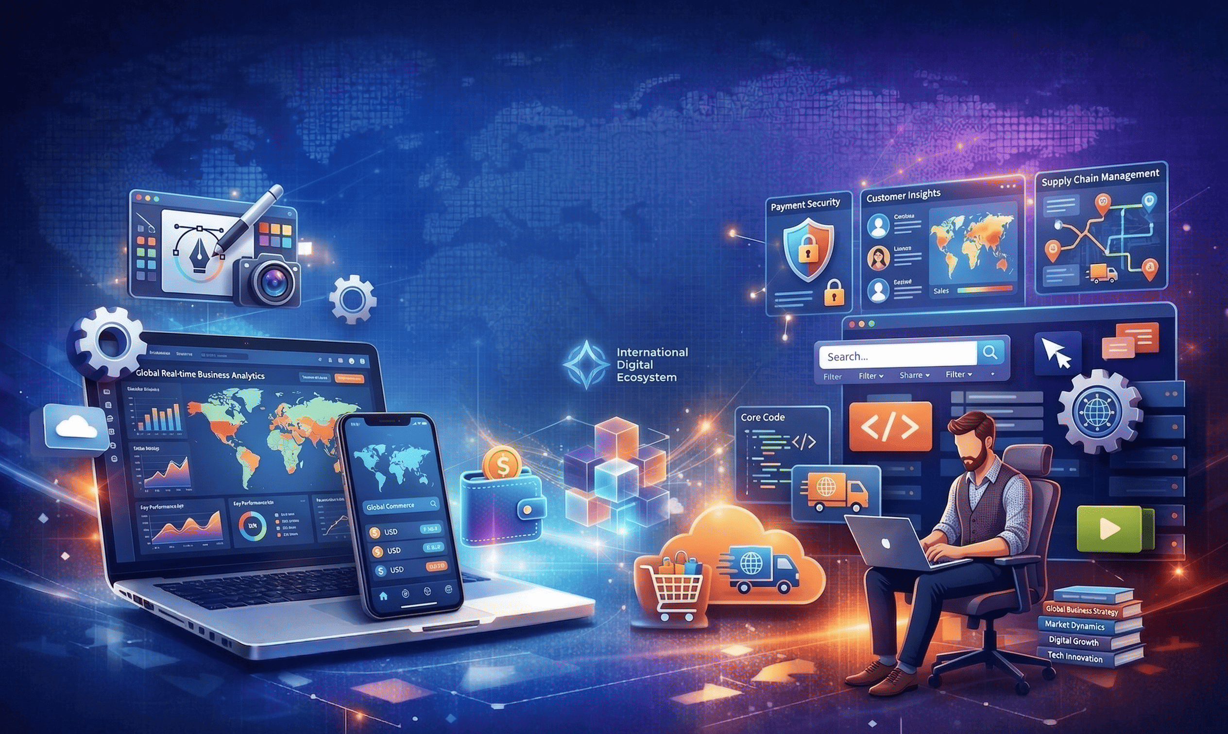Website design and development